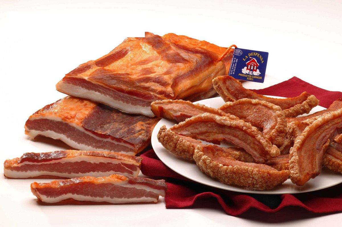 torreznos al core Torreznos de Soria "La Despensa" (al corte) - Imagen 1
